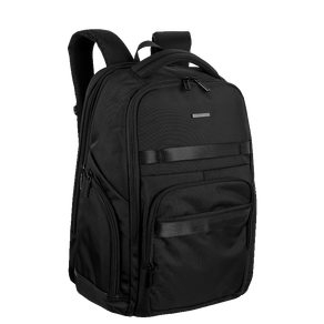 Mochila Grande 2 Compartimentos Expansivel Notebook 15,6 Sestini Nexus - Preto