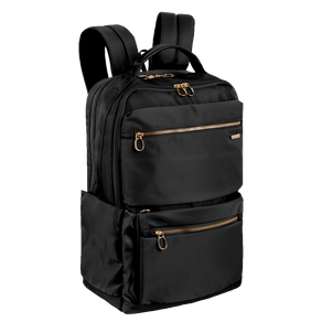 Mochila Grande 2 Compartimentos Notebook 15 Sestini Elegance - Preto