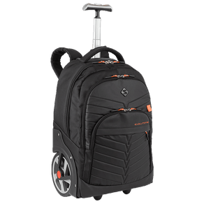 Mochila Carrinho Mega Rodas Sestini Evolution 2 - Black Fire