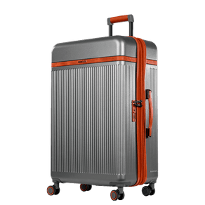 Mala de Viagem Grande 32 kg ABS com Rodas 360° Evidence 1t - Cinza grafite