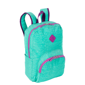 Mochila Sestini Happy Crinkle 2 Double Azul - Turquesa