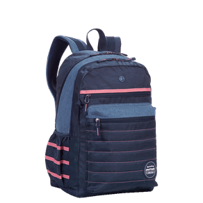 Mochila 2 Compartimentos Paul Frank World Azul - Jeans Mochila 2 Compartimentos Paul Frank World - Azul - Jeans