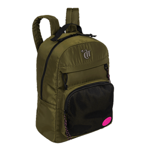 Mochila Grande Capricho Academy Verde - Militar