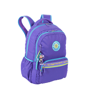 Mochila 2 Compartimentos Paul Frank Fun- Lilás Mochila 2 Compartimentos Paul Frank Fun - Lilás