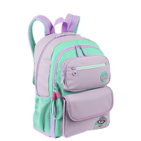 Mochila 2 Compartimentos Paul Frank Summer - Lilás