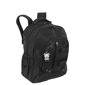Mochila Grande 2 Compartimentos Sestini Studio - Preto