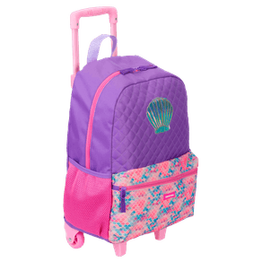 Mochila de Rodinha Grande Sestini M Plus Sereia 2 - Colorido