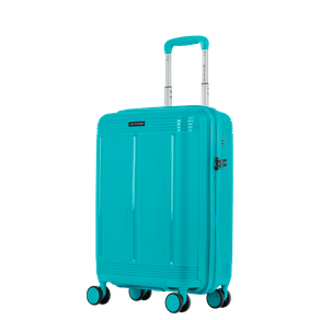 Mala de Viagem Bordo 10 kg Polipropileno com Rodas 360° PP Pulse - Azul turquesa
