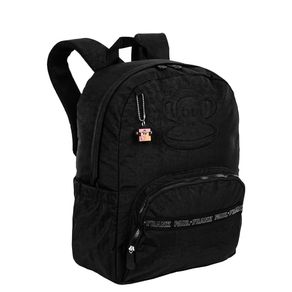 Mochila Grande Paul Frank Classics - Preto
