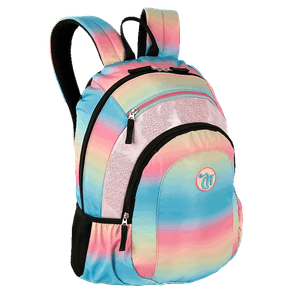 Mochila Grande 2 Compartimentos Capricho Sunday - Degradê