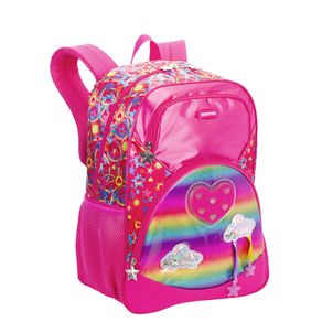 Mochila Grande Sestini Y Pink - Colorido