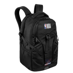 Mochila Grande 2 Compartimentos Notebook NBA Max - Preto