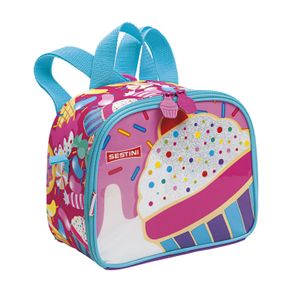 Lancheira Pequena Sestini 20Y Cupcake Colorido