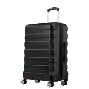 Mala de Viagem Média Plus 23 kg ABS com Rodas 360° Wheeless 2T - Preto